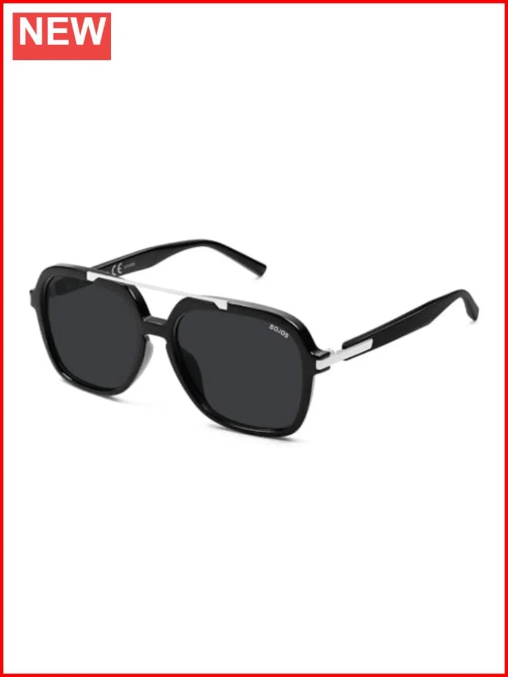 Unisex Retro Polarized Aviator Sunglasses with TAC Lenses for Driving & Outdoor